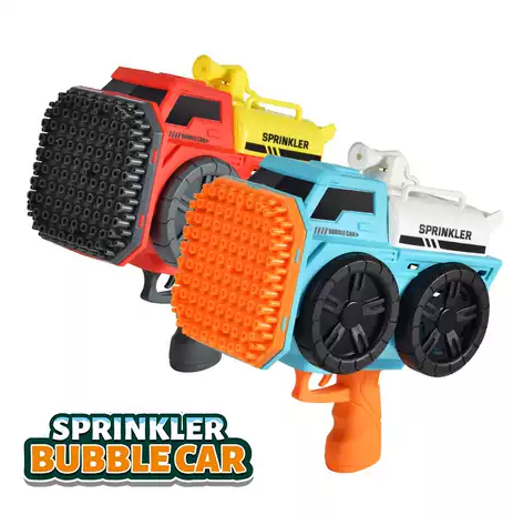 139 Holes Sprinkler Bubble Gun With LED Lights