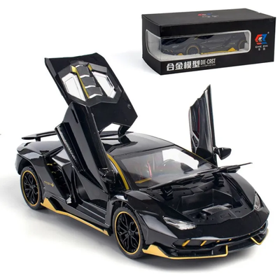 1:24 Diecast Lamborghini LP770-4 Model Car With Smoke