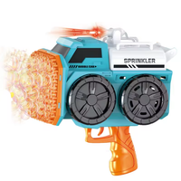 Thumbnail for 139 Holes Sprinkler Bubble Gun With LED Lights