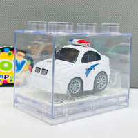1Pc Diecast Car With Acrylic Display Box-Assortment