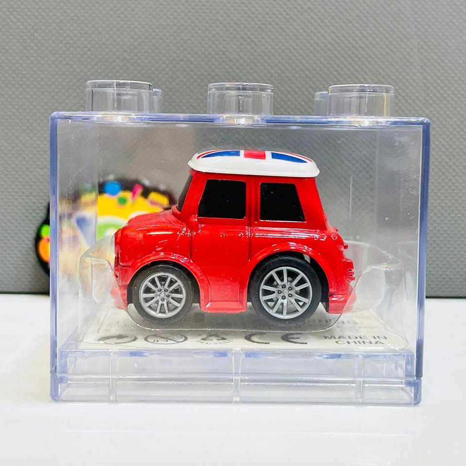 1Pc Diecast Car With Acrylic Display Box-Assortment