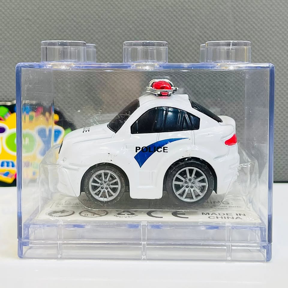 1Pc Diecast Car With Acrylic Display Box-Assortment