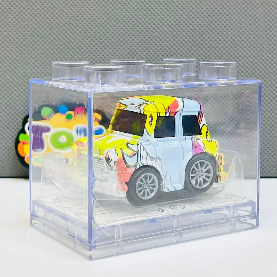 1Pc Diecast Car With Acrylic Display Box-Assortment