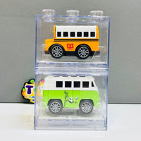 1Pc Diecast Car With Acrylic Display Box-Assortment