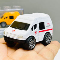 1Pc Diecast Car With Acrylic Display Box-Assortment