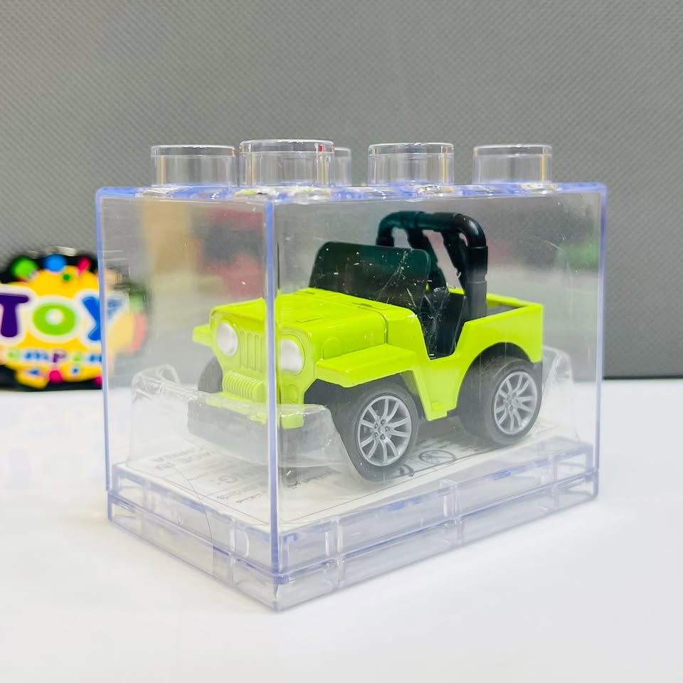 1Pc Diecast Car With Acrylic Display Box-Assortment