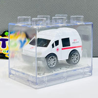 1Pc Diecast Car With Acrylic Display Box-Assortment