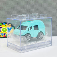 1Pc Diecast Car With Acrylic Display Box-Assortment