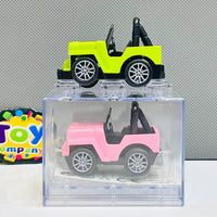 1Pc Diecast Car With Acrylic Display Box-Assortment