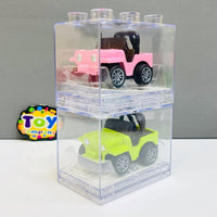 1Pc Diecast Car With Acrylic Display Box-Assortment