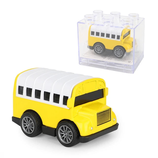 1Pc Diecast Car With Acrylic Display Box-Assortment