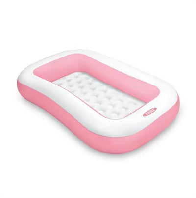 INTEX Rectangular Kids Pink Swimming Pool 66