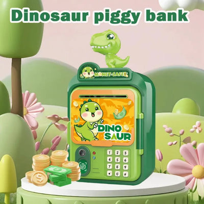 Dinosaur Themed Kids Money Saving ATM Machine