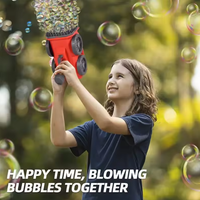 Thumbnail for 139 Holes Sprinkler Bubble Gun With LED Lights