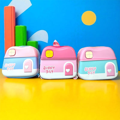 Sunny Day 3D Shell Kids Picnic Backpack