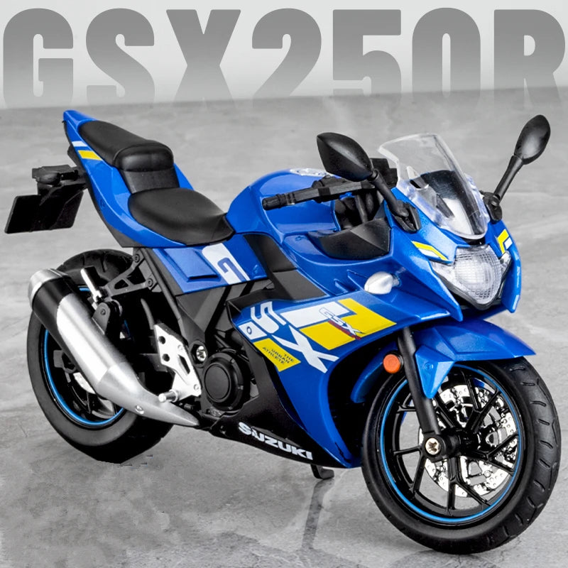 1:12 Diecast Suzuki GSX-250R Model Bike