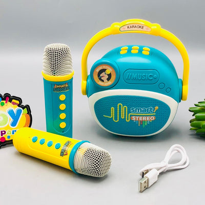 Wireless Karaoke Bluetooth Speaker With Dual Microphone