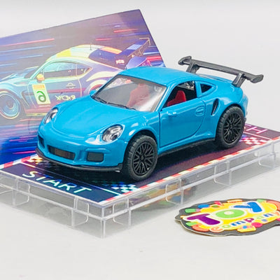 1:64 Diecast Porsche With Acrylic Display Box - Minor Fault