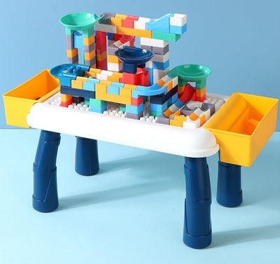 80Pcs Soft Building Blocks With Fun Table
