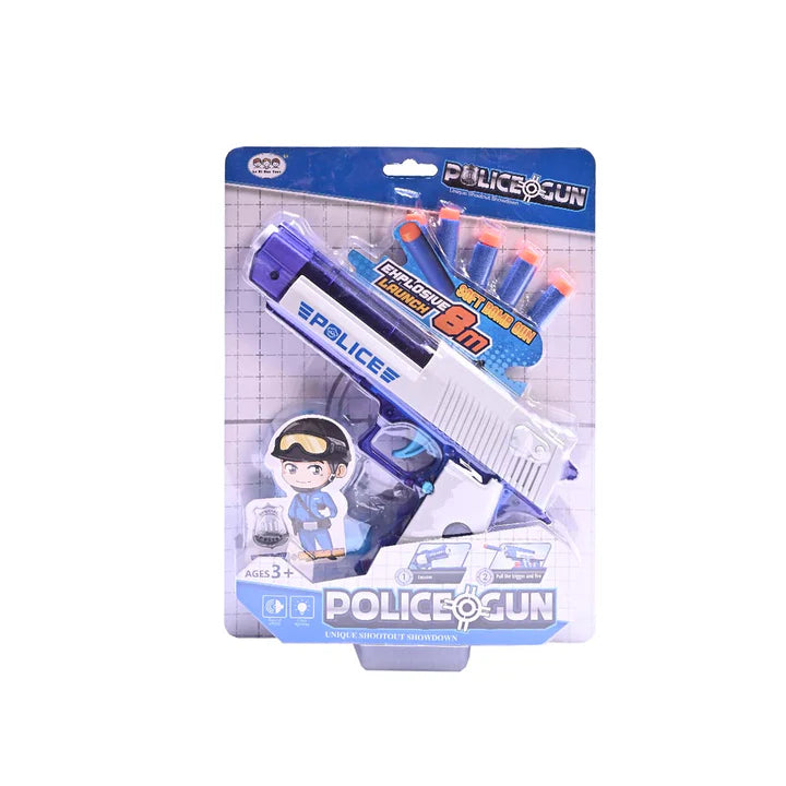 2in1 Manual Police Soft Bullet & Water Emission Gun