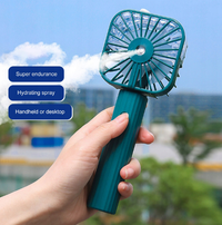 3 In 1 Mini Spray Fan With USB Cable