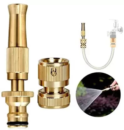 Water Nozzle Metal Gun For Car Wash & Gardening