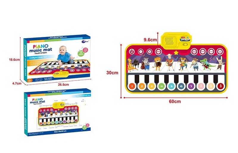 Musical Piano Play-Mate Touch & Learn (60x30cm)