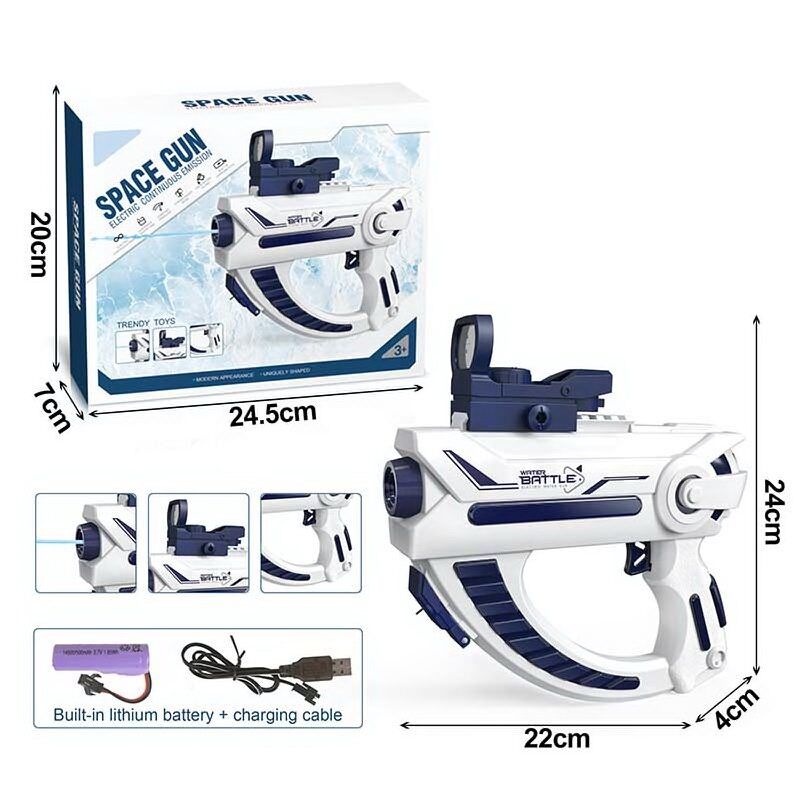 Electric Continuous Firing Space Water Gun