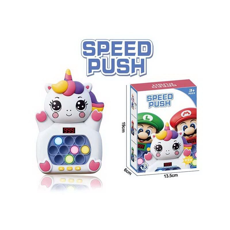 Multi-Modes Electronic Unicorn Pop Puzzle Game