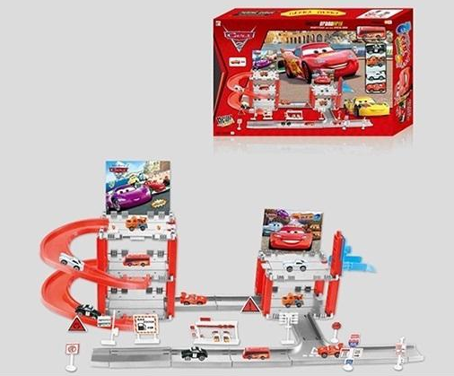 DIY McQueen Manual Slide Racing Track Set