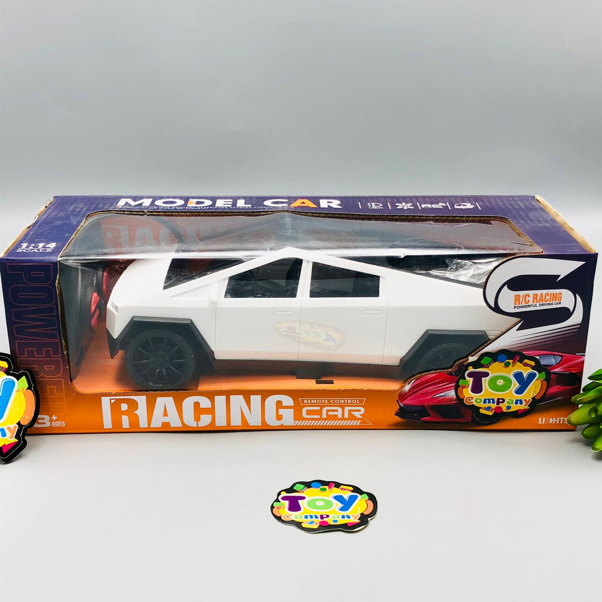 1:14 RC Tesla Cyber Pickup Truck With Headlights