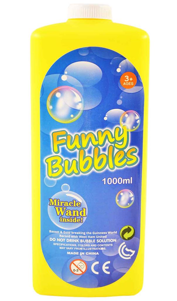 1000ml Colorful Bubble Liquid Bottle