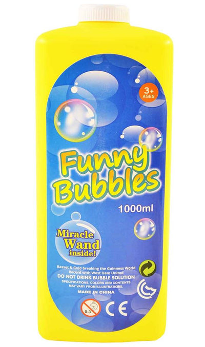 1000ml Colorful Bubble Liquid Bottle