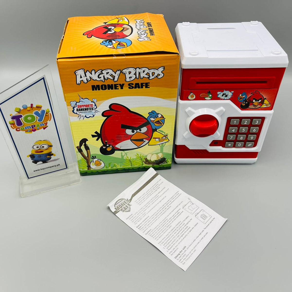 Piggy Bank Money Safe ATM - Angry Bird