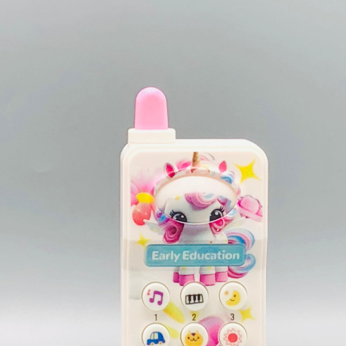 1Pc Kids Unicorn Musical Mobile Phone