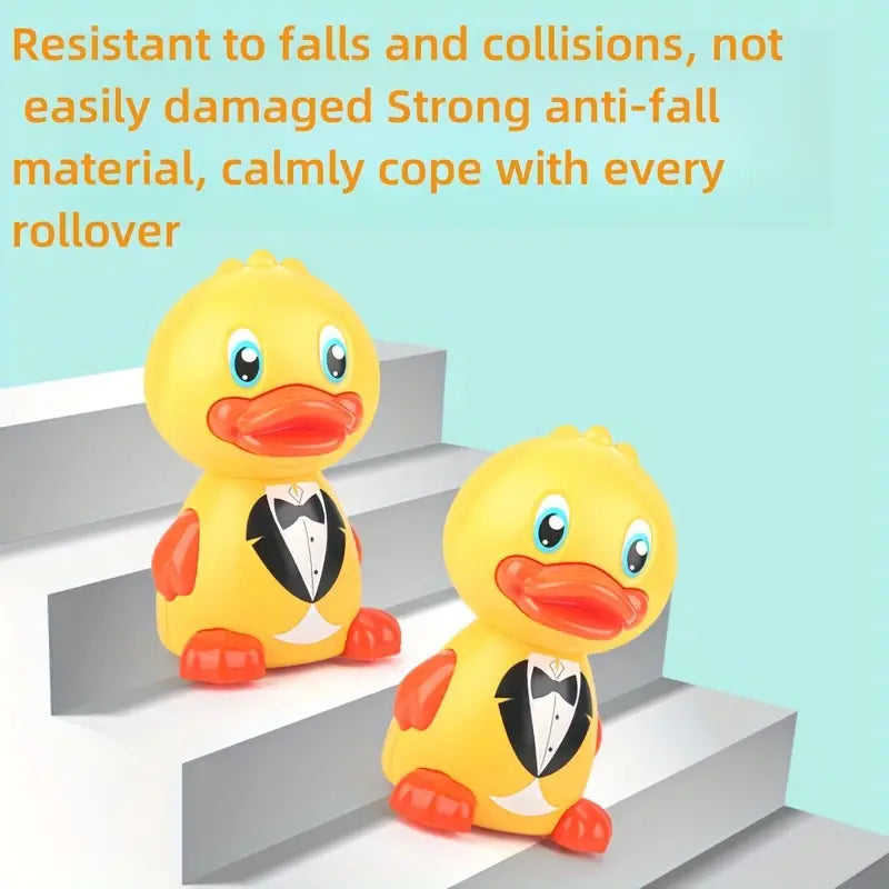 Press & Go Cute Friction Duck - 1Pc