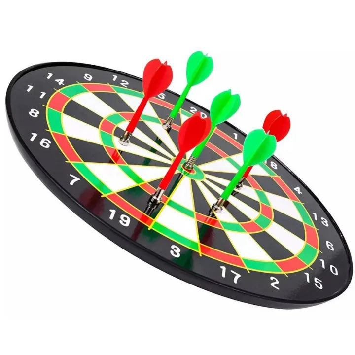 Magnetic Dartboard Game With 6 Darts