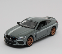1:32 Diecast BMW M8 With Acrylic Display Box - Gray