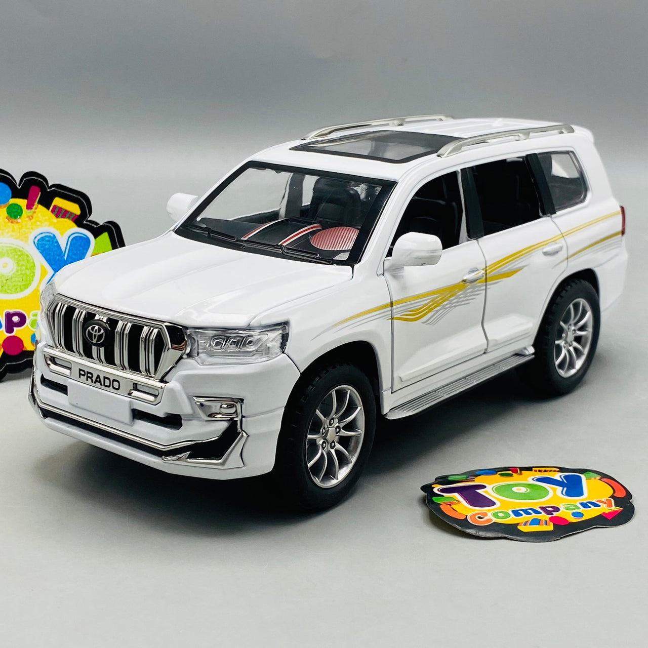 1:24 RC Diecast Land Cruiser Prado Model