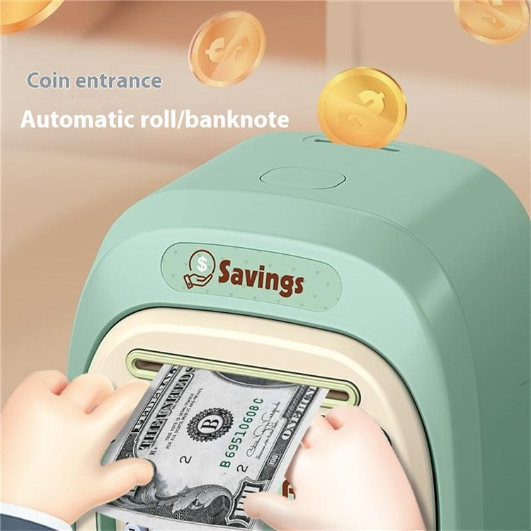 Fingerprint & Password Unlock Money Saving Box