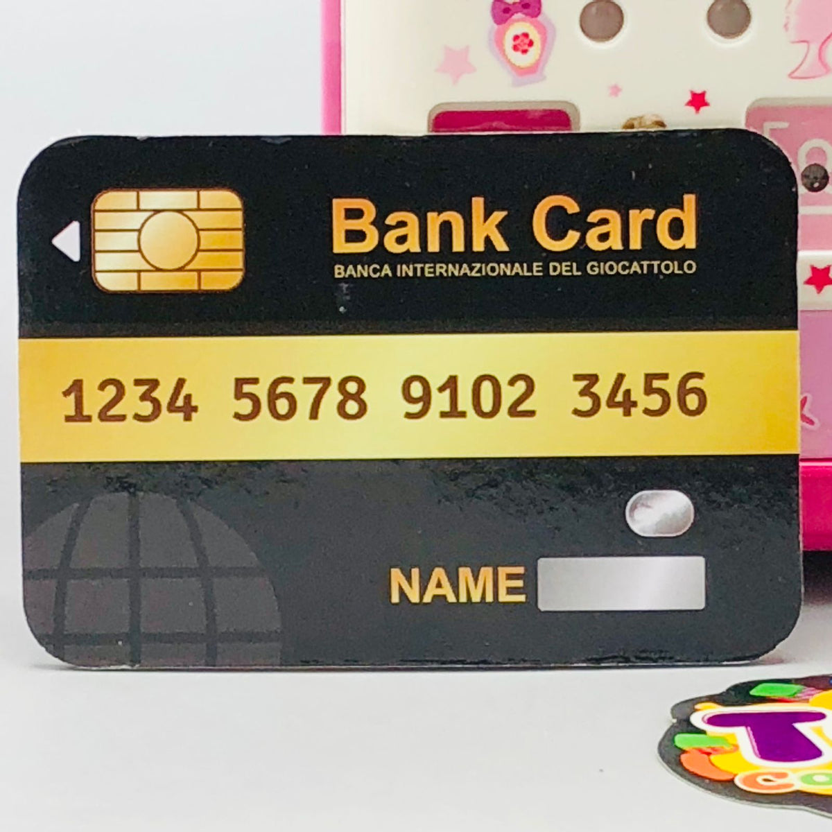 Barbie Fingerprint & Swipe Card Unlock Piggy Bank