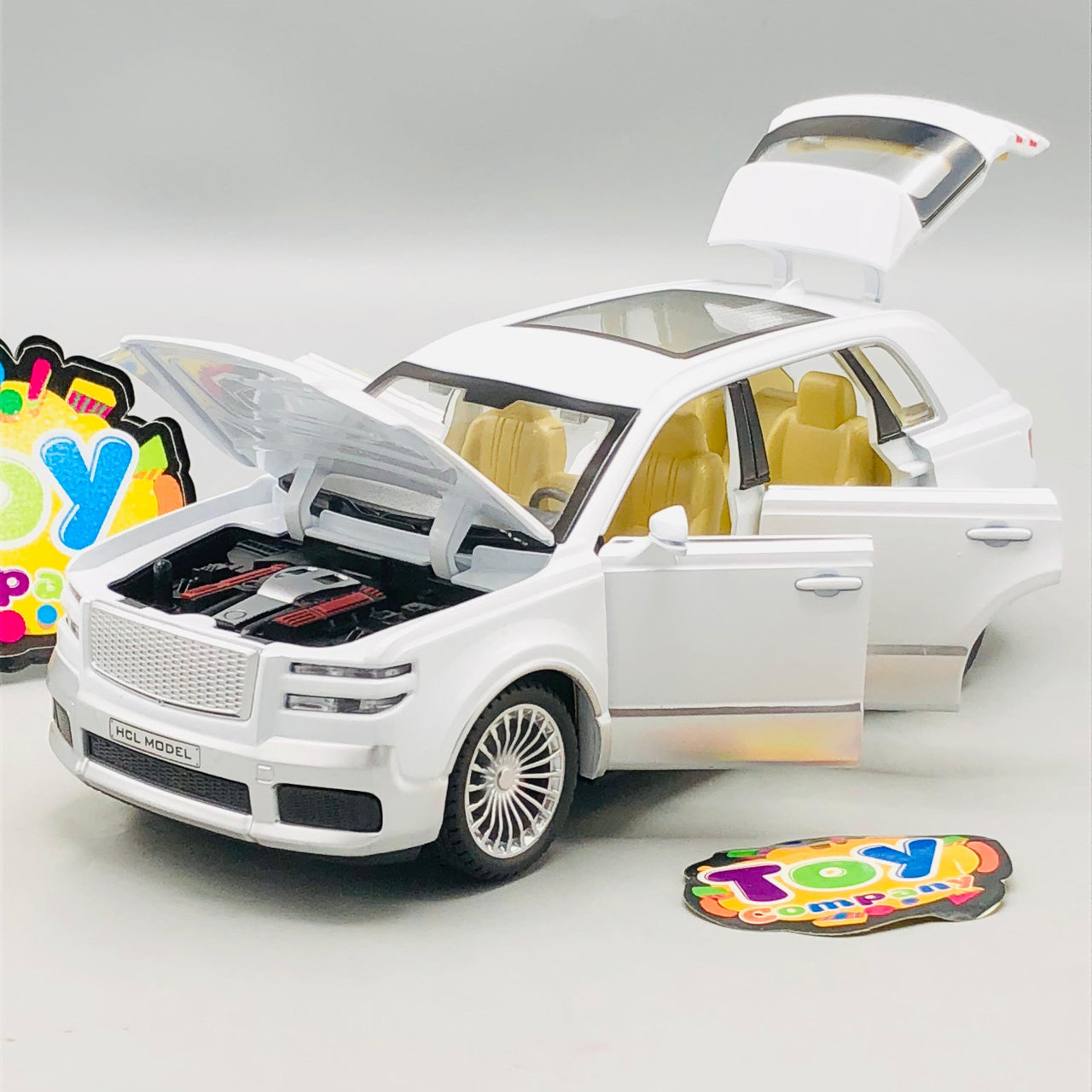 1:22 RC Diecast Toyota Century SUV Model Car With Smoke