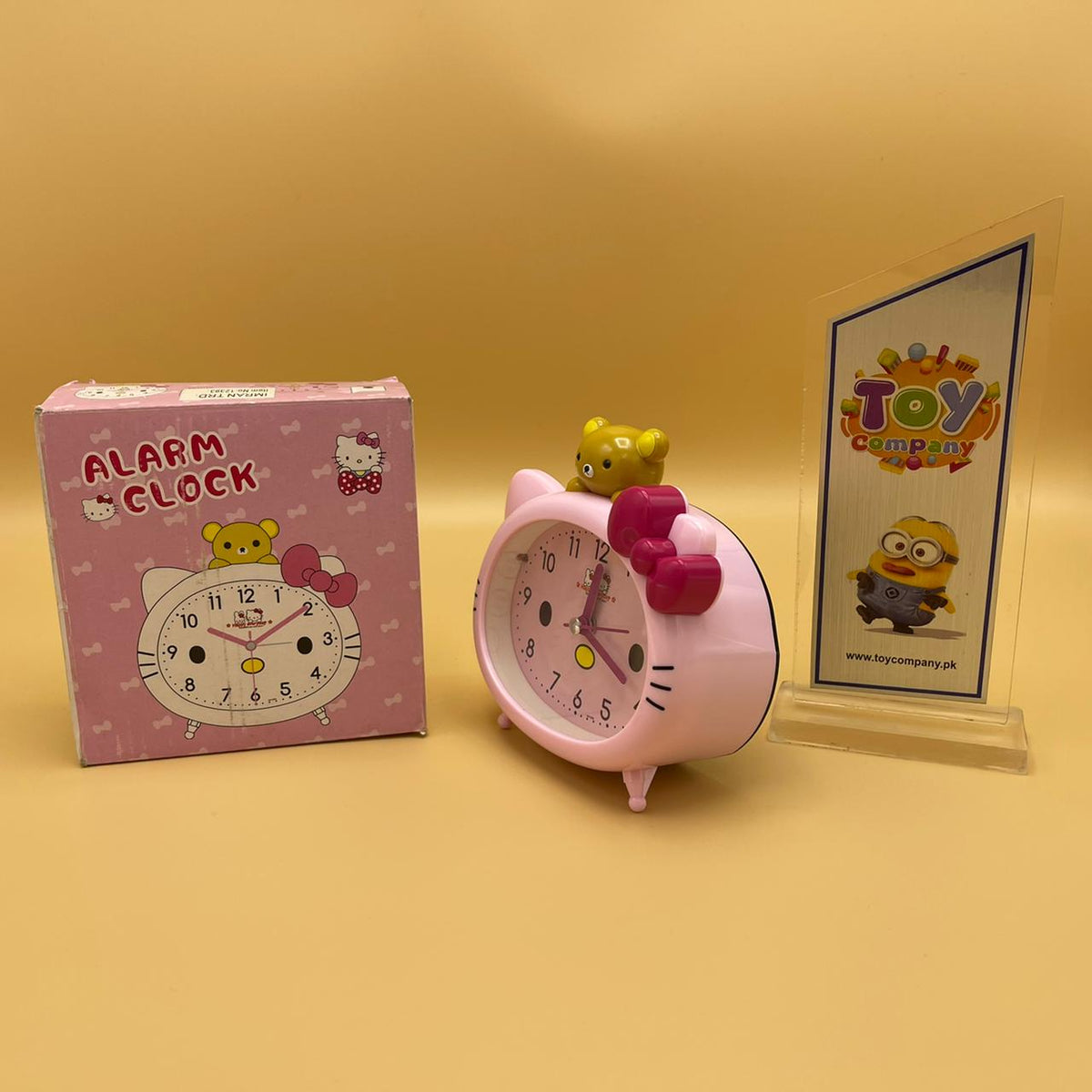 Hello Kitty Table Clock