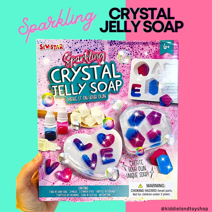 DIY Sparkling Crystal Jelly Soap Kit