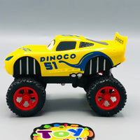 1Pc Diecast Disney Pixar Big Foot Car With Light & Music - Assortment