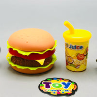 9Pcs Pretend Play Delicious Food Cutting Set