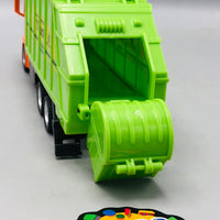 1Pc Pullback Garbage Container Truck
