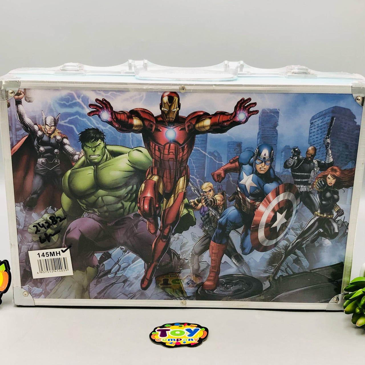 145Pcs Premium Marvel Heros Kids Painting Kit Briefcase