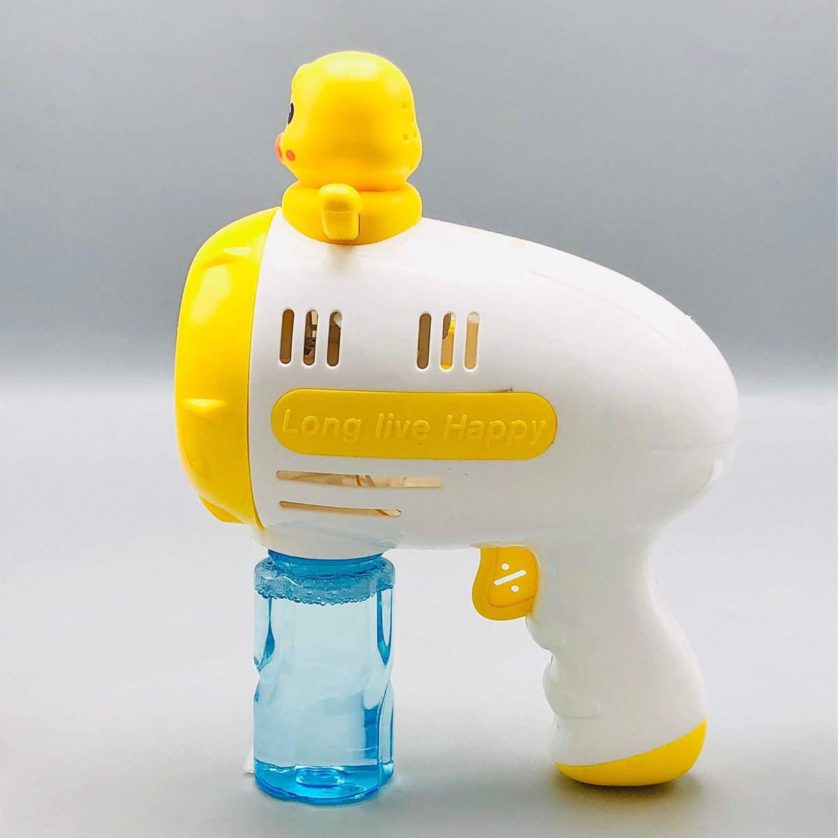 Battery Operated Duck Colorful Bubble Gun