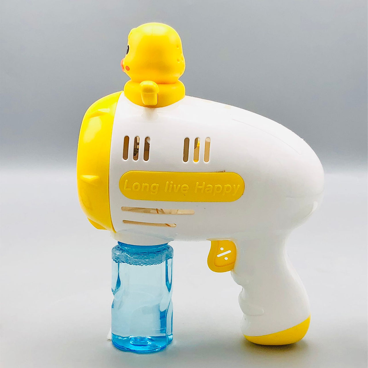 Battery Operated Duck Colorful Bubble Gun
